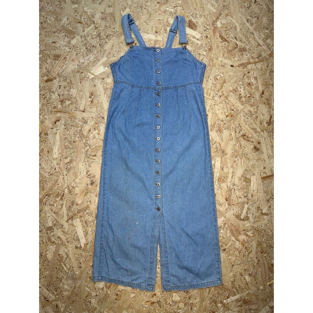 Panet Cotton Vintage Women’s Blue Denim Dress Sz 11/12